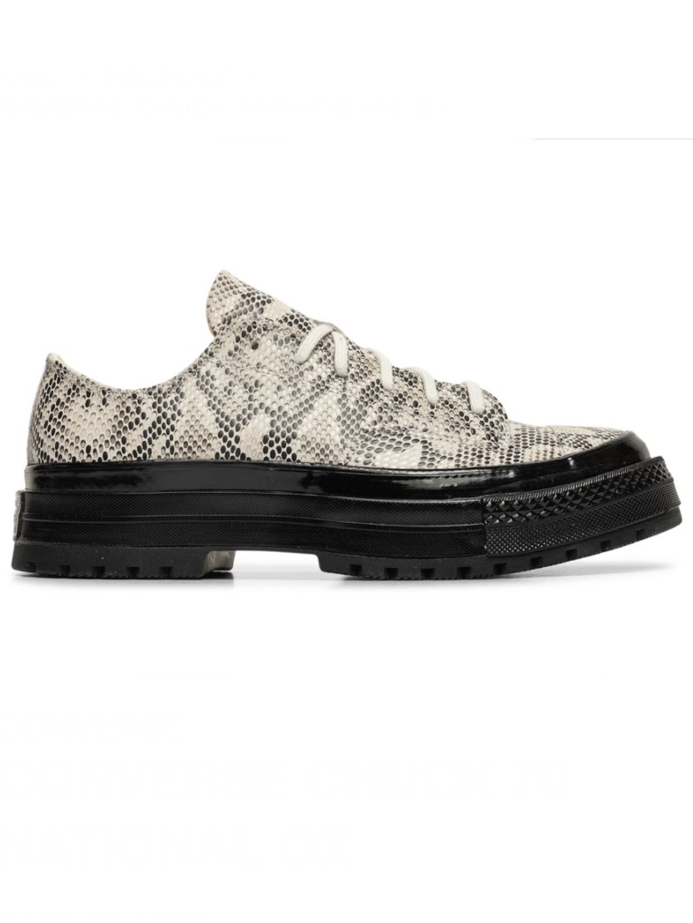 Converse Chuck 70 National Ox Suede Snake Print Women’s size 8.5 NEW!!!